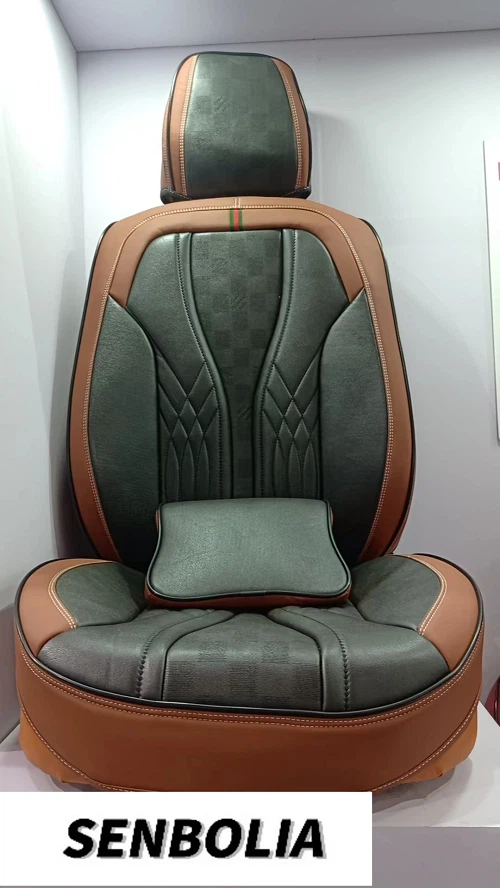 Genuine Leather Luxury Breathable Car Seat Cushion Genuine Leather Luxury Breathable Car Seat Cushion